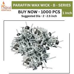 Niral's 1 Inch Wick - 1B - Paraffin