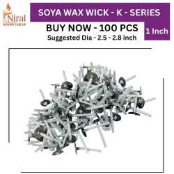 Niral's 1 Inch Wick - 1K - Soya Wax