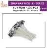 Niral's 3 Inch Wick - 3K - Soya