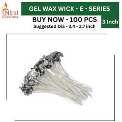 Niral's 3 Inch Wick - 3E - Gel