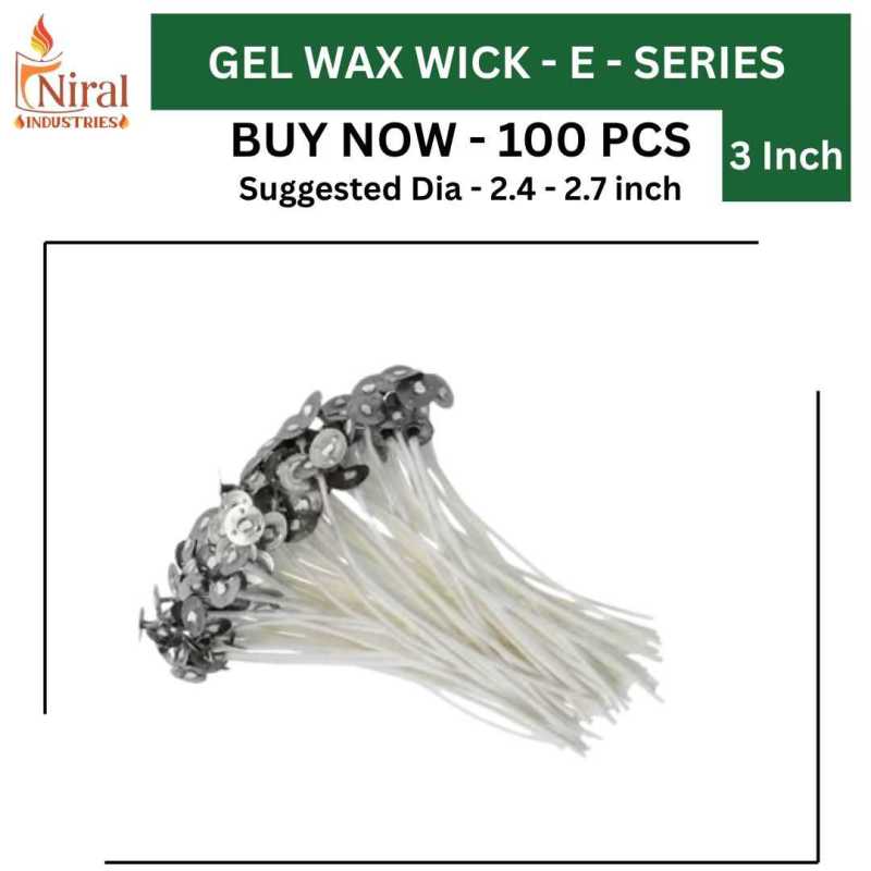 Niral's 3 Inch Wick - 3E - Gel