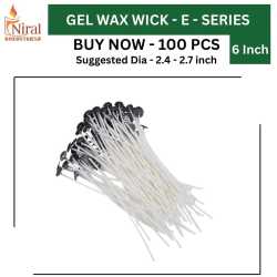 Niral's 6 Inch Wick - 6E - Gel