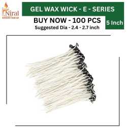 Niral's 5 Inch Wick - 5E - Gel