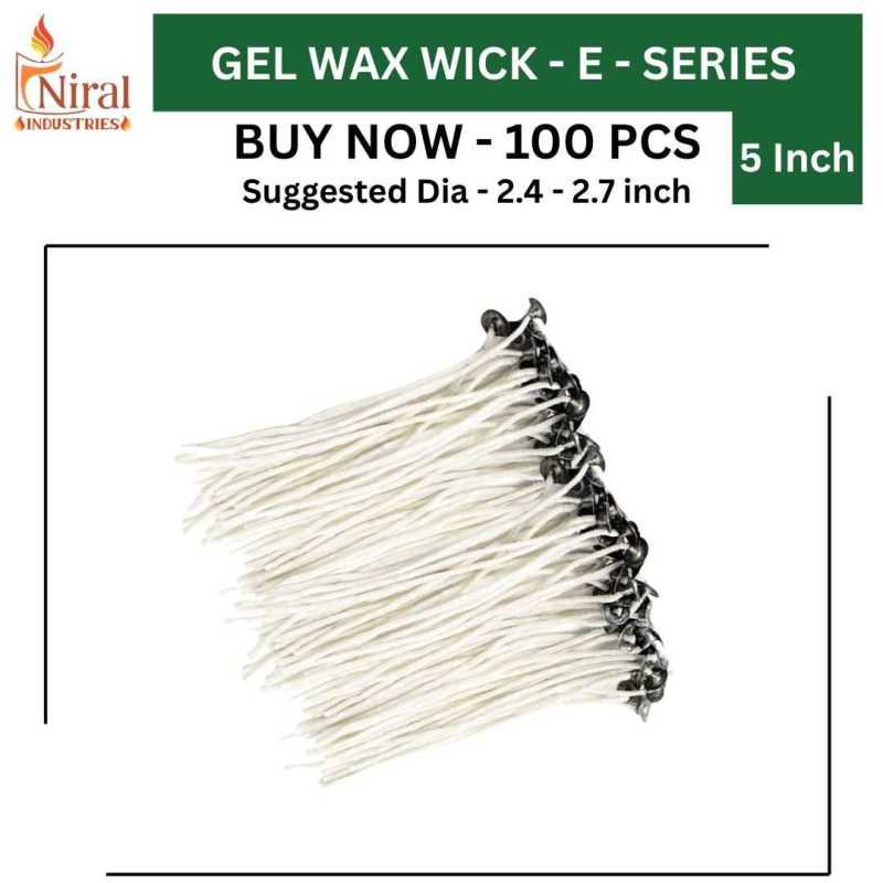 Niral's 5 Inch Wick - 5E - Gel