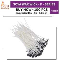 Niral's  7 Inch Wick - 7K - Soya