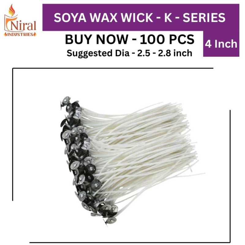 Niral's 4 Inch Wick - 4k - Soya