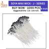 Niral's 6 Inch Wick - 6J - Soya