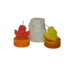 Graceful Glow Tea Light silicone Candle Mold HBY332, Niral Industries