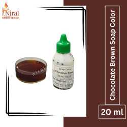 Niral's Chocolate Brown Soap Colour