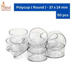 Niral's Poly T - Cup Round 37 x 14 mm