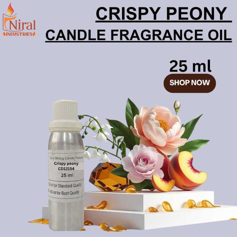 Niral’s Crispy Peony Candle Fragrance Oil (New)