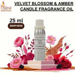 Velvet Blossom & Amber Candle Fragrance Oil