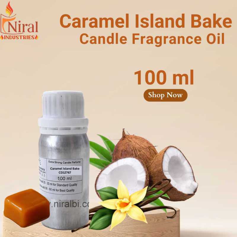 Caramel Island Bake Candle Fragrance Oil