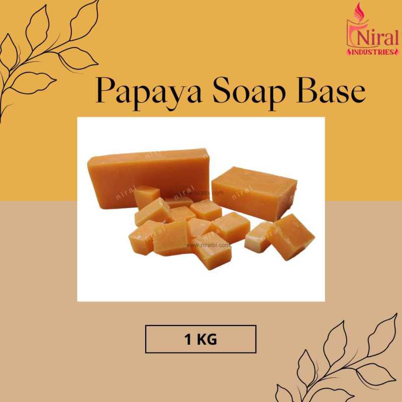 Niral's New Papaya Milk Soap Base