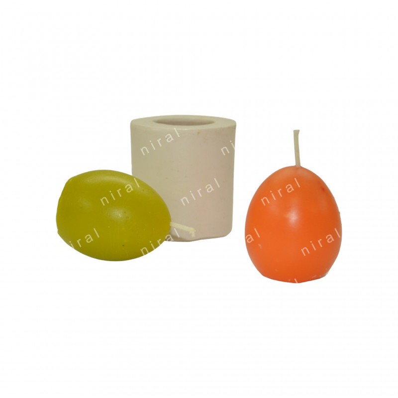 Silicone Egglight Candle Mold HBY212, Niral Industries