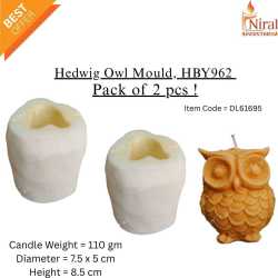 Niral’s Hedwig Owl Candle...