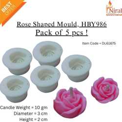 Niral’s Rose Shaped Candle...