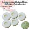 Ground Spinner Medium Candle Mould, HBY1027 - 5 Pcs Combo ₹475 (Just ₹95 Each!)