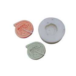 Ground Spinner Small Candle Mould, HBY1026 - 5 Pcs Combo ₹250 (Just ₹50 Each!)