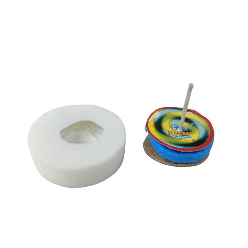 Ground Spinner Medium Candle Mould, HBY1027