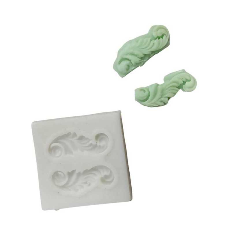 Curlicues Scroll Lace Mould, HBY1033.