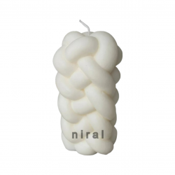 Braided Bliss Silicone Candle Moulds HBY814, Niral industries