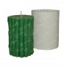 Medium Size Bamboo Stick Silicone Candle Mould HBY700, Niral Industries.