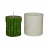 Small Size Bamboo Stick Silicone Candle Mould HBY699, Niral Industries