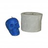 Small Skull Shape Silicone Candle Mould HBY692, Niral Industries