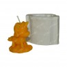 Standing Unicorn Silicone Candle Mould  HBY690, Niral Industries