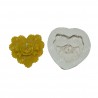 Romantic Rose  silicone Candle Mold HBY663, Niral Industries