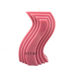 Mesmerizing Waveform Silicone Candle Mould HBY833, Niral Industries