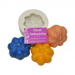 Pumpkin Patch Silicone Candle Mold HBY190, Niral Industries