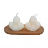 Cute Angel with Wings Silicone Mould HBY839, Niral Industries