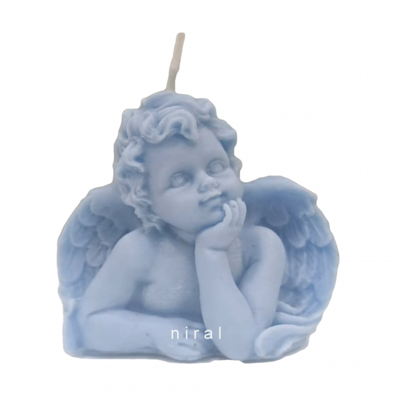 b-1056 3d angel candle mould silicone