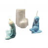 Mother Earth Silicone Candle Mould HBY844, Niral Industries