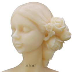 Goddess of Beauty Silicone Candle Mould HBY845, Niral Industries