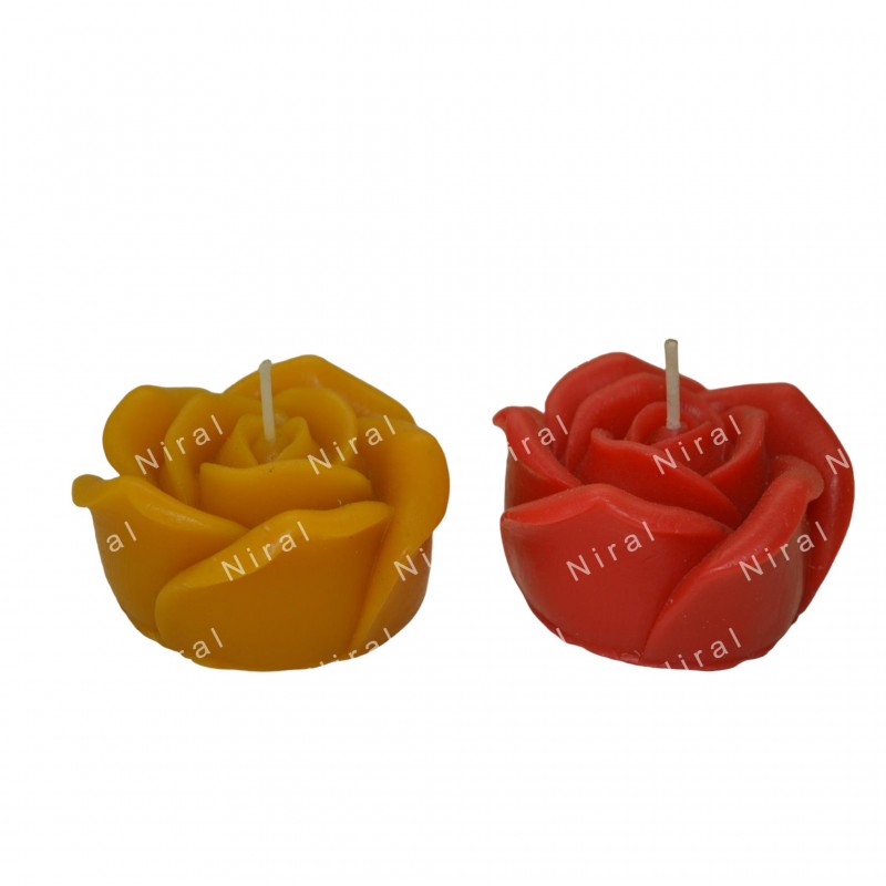 Regal Rose silicone Candle Mold HBY599, Niral Industries