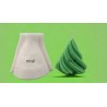 Swirll Twisted Large Palm Leaf Silicone Candle Mould HBY855, Niral Industries