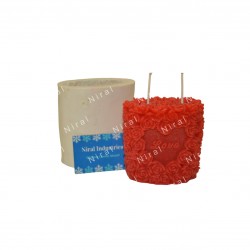 Rose Love Silicone Candle...
