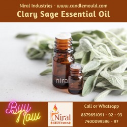 Clary Sage Essential Oil, Niral Industries