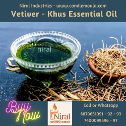 Vetiver - Khus Essential Oil, Niral Industries