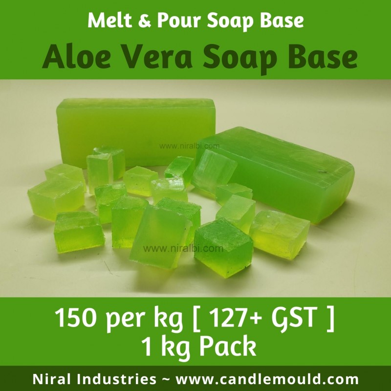Niral's New Aloe Vera Soap Base