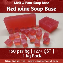 Niral's New Red Wine Soap Base