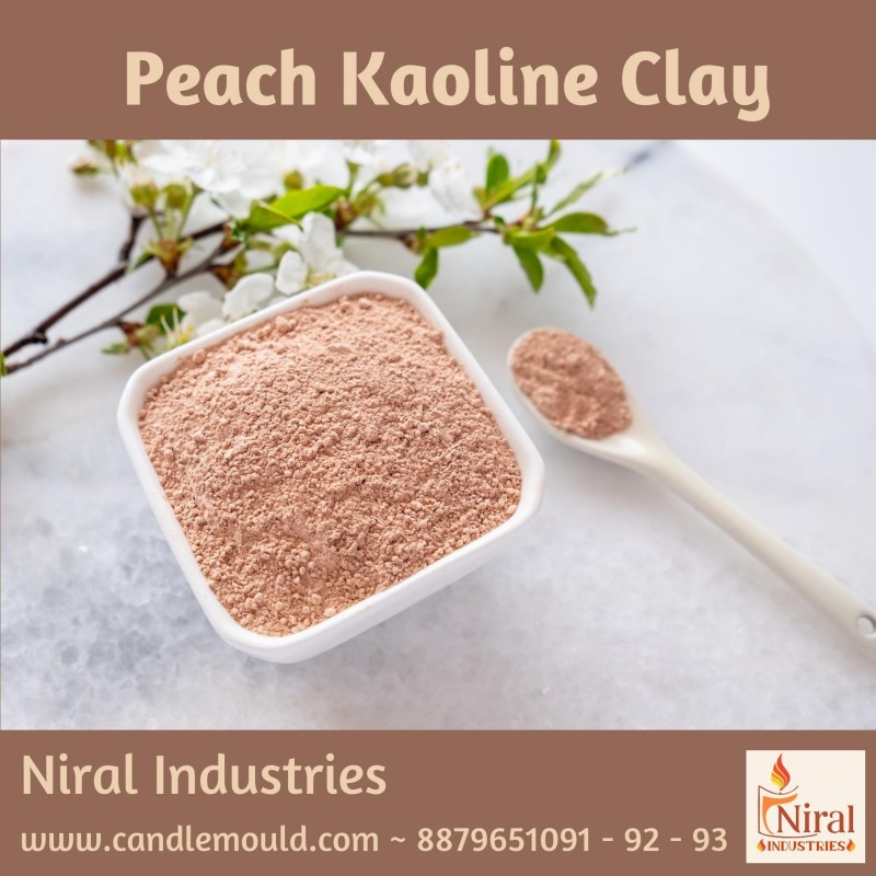 Niral's Peach Kaoline Clay