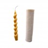 Wide Spiral Long Tapered Silicone Candle Mould HBY872, Niral Industries